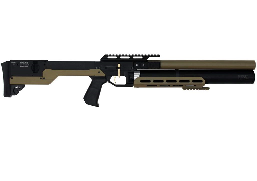 Пневматическая винтовка PCP ZBROIA Sapsan TAC-M 550/300 coyote Фото 2
